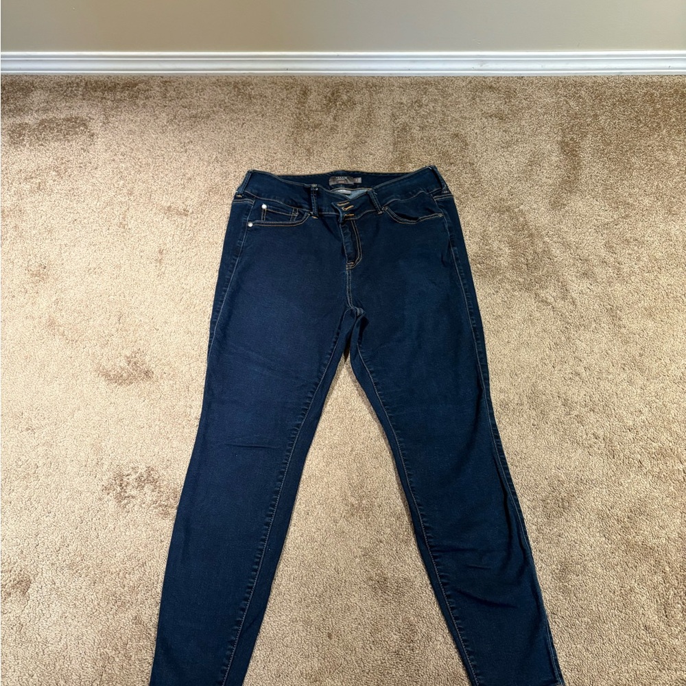 Torrid Dark Indigo Jeggings Jeans Size 16R Super Soft